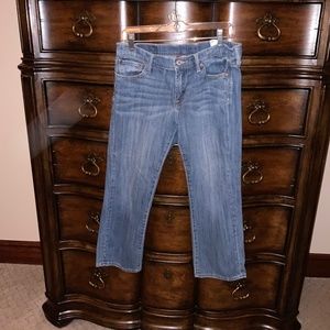 Lucky brand capri jeans
